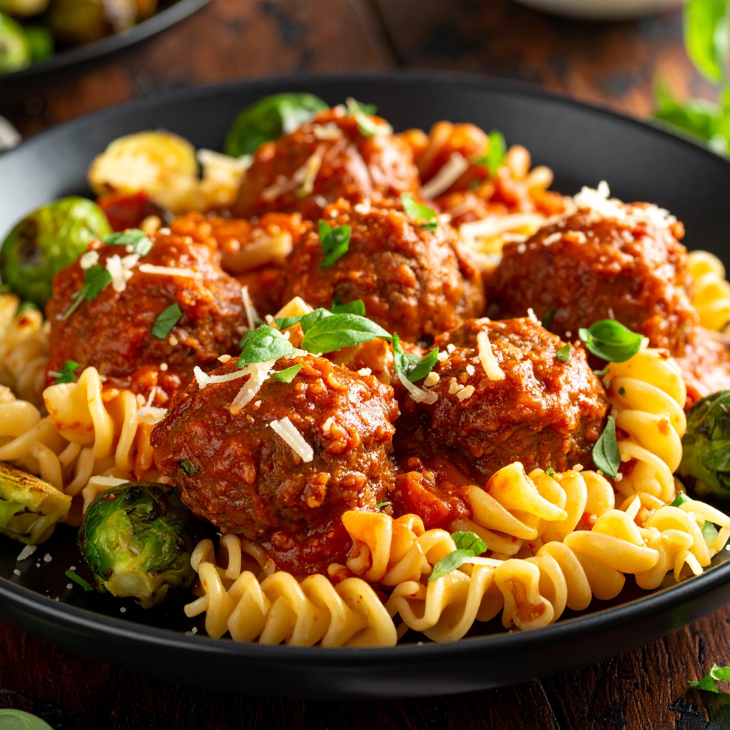 Pork & Beef Meatballs with Arabiata Sauce