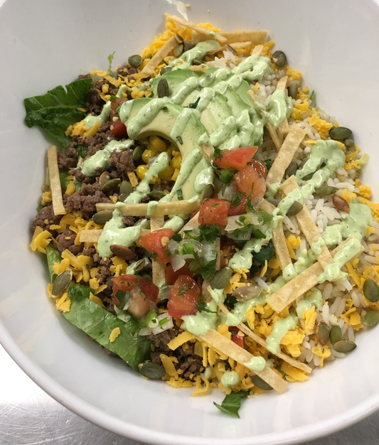 Cilantro Lime Rice Bowl with Grilled Chicken